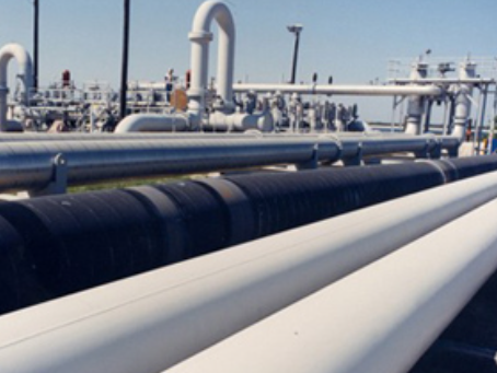 港口镇石油输送案例